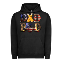 Pigment Black American Dad Bod Urban Hoodie - LillyAllenDesigns
