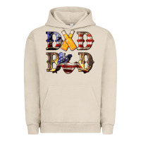 Pigment French Oak American Dad Bod Urban Hoodie - LillyAllenDesigns