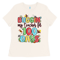 Bone buggin my teacher for 100 days Ladies Tee - MaliasSmallBusiness