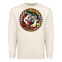 Sandshell Cowgirl Boots Premium Sweatshirt - FaDigitalArtStudio