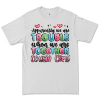 Dove Grey apparently we are trouble when we are together cou Premium Tee - MaliasSmallBusiness