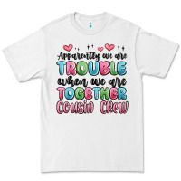 White apparently we are trouble when we are together cou Premium Tee - MaliasSmallBusiness