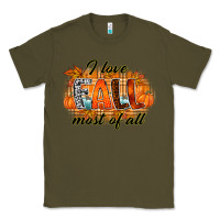 Army Green i love fall most of all Classic Tee - RacoonDesign