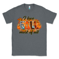 Charcoal Heather i love fall most of all Classic Tee - RacoonDesign