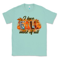 Seafoam i love fall most of all Classic Tee - RacoonDesign