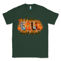 Sports Green i love fall most of all Classic Tee - RacoonDesign
