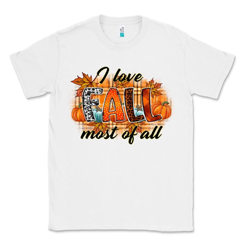 I Love Fall Most Of All Classic Tee by RacoonDesign | Teevron