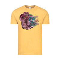 Vintage Mustard Walk By Faith Not By Sight Vintage Tee - JahusDesignShop