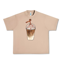 Burro iced coffee with cream Urban Heavy Tee - BarkalooDesign