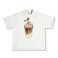 Pistachio iced coffee with cream Urban Heavy Tee - BarkalooDesign