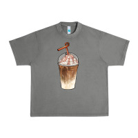 Tornado iced coffee with cream Urban Heavy Tee - BarkalooDesign