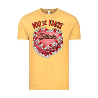 Vintage Mustard 100 that bitch Vintage Tee - Artiststas