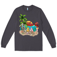 Smoke take it easy Long Sleeve Tee - NancyCooperArtShop