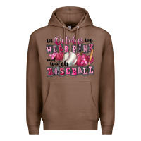 Chestnut In October We Wear Pink And Watch Baseball Premium Hoodie - FaDigitalArtStudio