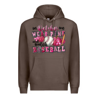 Coffee In October We Wear Pink And Watch Baseball Premium Hoodie - FaDigitalArtStudio