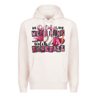 Pale Pink In October We Wear Pink And Watch Baseball Premium Hoodie - FaDigitalArtStudio