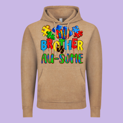 My Brother Is Au Some A Vintage Hoodie Designed By Artiststas