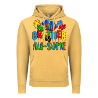 Vintage Mustard my brother is au some a Vintage Hoodie - Artiststas