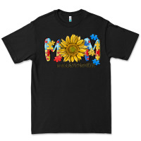 Black autism mom life sunflower Premium Tee - MaliasSmallBusiness