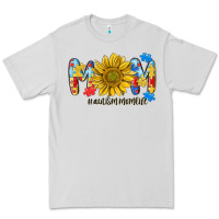 Autism Mom Life Sunflower Premium Tee | Teevron