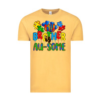 Vintage Mustard my brother is au some a Vintage Tee - Artiststas