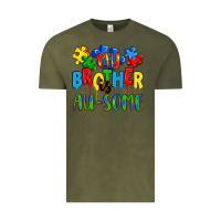 Vintage Olive my brother is au some a Vintage Tee - Artiststas