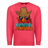 Cardinal howdy pumpkin Premium Sweatshirt - BundleAndBundleShop