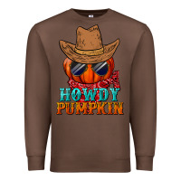 Chestnut howdy pumpkin Premium Sweatshirt - BundleAndBundleShop