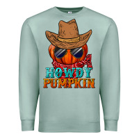 Seafoam howdy pumpkin Premium Sweatshirt - BundleAndBundleShop