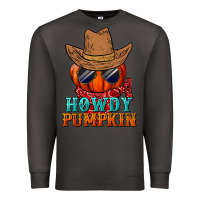 Smoke howdy pumpkin Premium Sweatshirt - BundleAndBundleShop