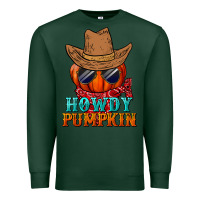 Sports Green howdy pumpkin Premium Sweatshirt - BundleAndBundleShop