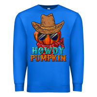 True Royal howdy pumpkin Premium Sweatshirt - BundleAndBundleShop