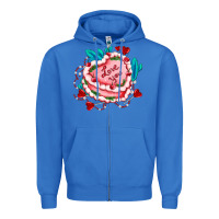 True Royal valentines day cakes olivia creates design Zipper Hoodie - OliviaCreatesArt