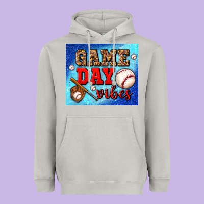 Game Day Vibes Mouse Pad Heavyweight Hoodie Designed By Bundleandbundleshop