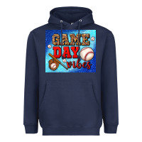 Navy game day vibes mouse pad Heavyweight Hoodie - BundleAndBundleShop