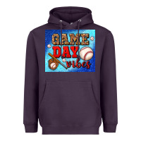 Plum game day vibes mouse pad Heavyweight Hoodie - BundleAndBundleShop
