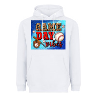 White game day vibes mouse pad Heavyweight Hoodie - BundleAndBundleShop
