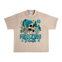 French Oak freezing to death winter skull Urban Heavy Tee - Jasminsmagicworld