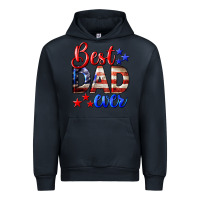 Navy Best Dad Ever Urban Hoodie - LillyAllenDesigns