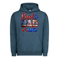 Pigment Midnight Navy Best Dad Ever Urban Hoodie - LillyAllenDesigns