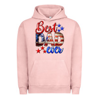 Pigment Salmon Best Dad Ever Urban Hoodie - LillyAllenDesigns