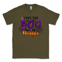 Army Green I put the Boo in Boujie Classic Tee - RacoonDesign