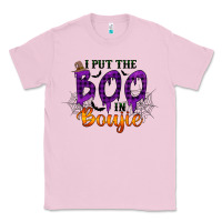 Bubblegum Pink I put the Boo in Boujie Classic Tee - RacoonDesign