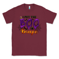 Burgundy I put the Boo in Boujie Classic Tee - RacoonDesign