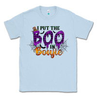Dusty Blue I put the Boo in Boujie Classic Tee - RacoonDesign