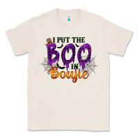 Natural I put the Boo in Boujie Classic Tee - RacoonDesign