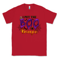 Red I put the Boo in Boujie Classic Tee - RacoonDesign