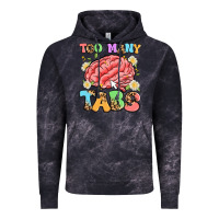 Cloud Black too many tabs Vintage Hoodie - Artiststas