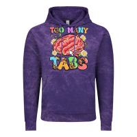 Cloud Purple too many tabs Vintage Hoodie - Artiststas
