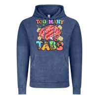 Vintage Denim too many tabs Vintage Hoodie - Artiststas